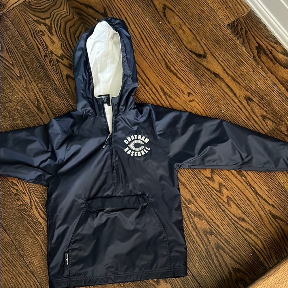 Navy Chatham Baseball Windbreaker- Size Medium (10-12)